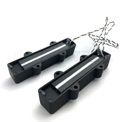 Nordstrand Audio 4 String Big J Blade 4 Single Coil Jazz Bass® Pickup Set - Clean & Clear image 4