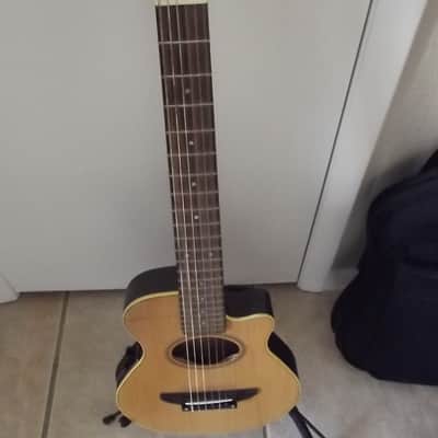 YAMAHA APXT-1N Cut Out Acoustic / Electric Guitar / Soft Case / RARE image 4