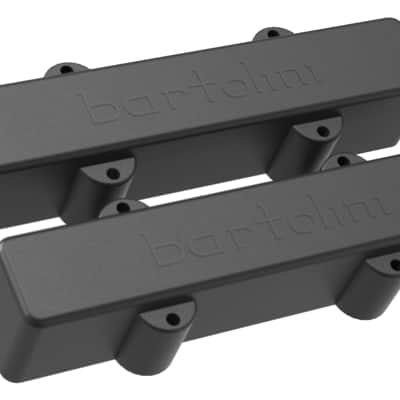 Bartolini 57CBJD 5-String Classic Dual Coil J Bass pickup set (for American Standard V bass) image 1