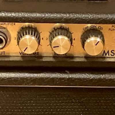 Marshall Micro Stack MS-2 1-Watt 1x2" Battery-Powered Guitar Combo 2012 - Present - Black image 6
