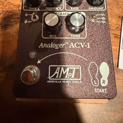 Asheville Music Tools ACV-1 Time Warping Chorus / Vibrato 2022 - Present - Desert Mauve Texture image 1