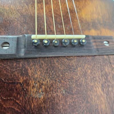 Slingerland Hawaiian Steel Guitar 1920s Vintage Acoustic Parlor Guitar image 4