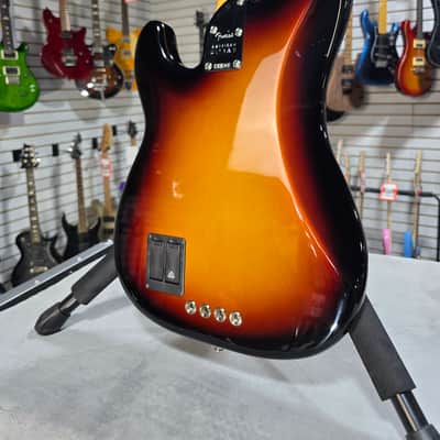 American Ultra II Precision Bass - Ultraburst, Maple Fingerboard w/OHSC & PLEK*D #341 image 8