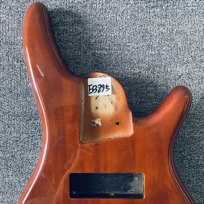 Transparent Brown 6 String Bass Body image 8