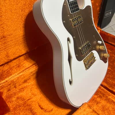 Fender Telecaster Thinline Super Deluxe 2012 - 2016 - Olympic White image 9