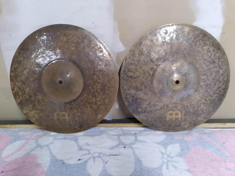 Meinl 14" Byzance Extra Dry Medium Hi-Hat (Pair) 2007 - Present - Un-Lathed image 1