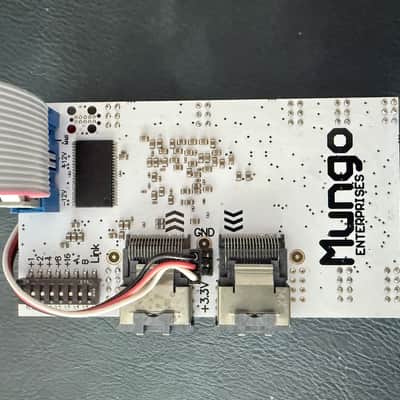 Mungo Enterprises d0 Dual Delay with Zoom Switch in Custom Black Panel image 3
