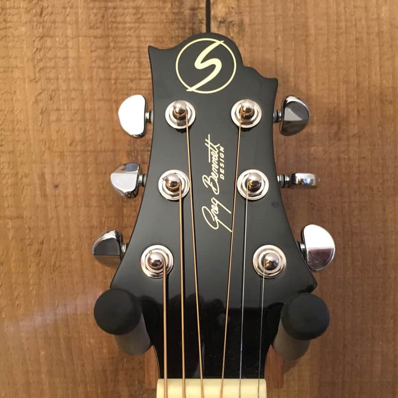 Samick Greg Bennett Design D-2CE/BK Dreadnought Cutaway Acoustic