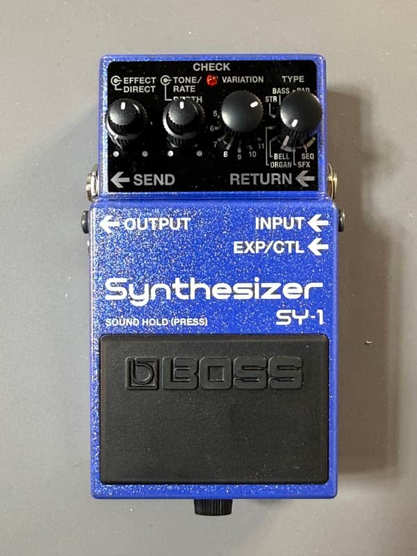 Boss SY-1 Synthesizer 2019 - Present - Blue image 1