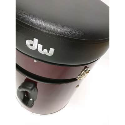 DW 6000 Santa Monica Trap Case Throne Ruby Glass Finish Ply DEMO image 2