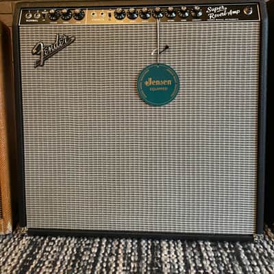 Fender ‘65 Super Reverb Reissue amplifier amp cabinet and speakers 2022 Black image 1