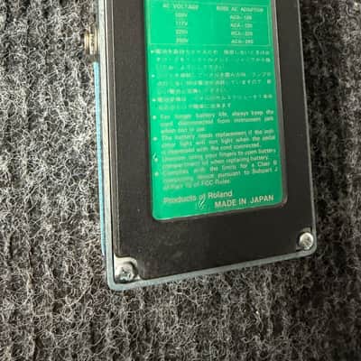 Boss CE-3 Chorus (Green Label) 1984 - 1988 - Blue image 3