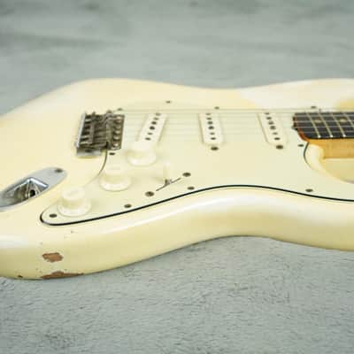1964 Fender Stratocaster, Korina Body, Olympic White - One Owner + OHSC image 16