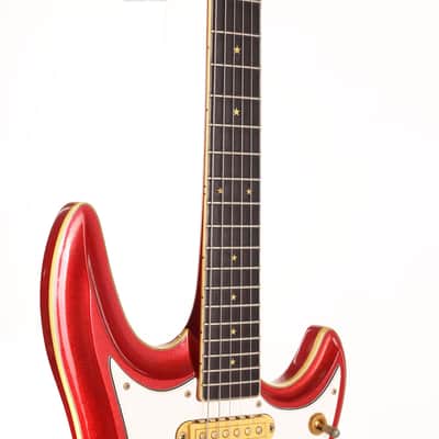 1982 Guyatone Sharp 5 LG-1200 Metallic Red image 7