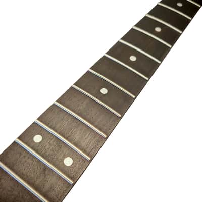 Strat Style neck Roasted maple with rosewood fretboard (Gloss) - round end frets image 4