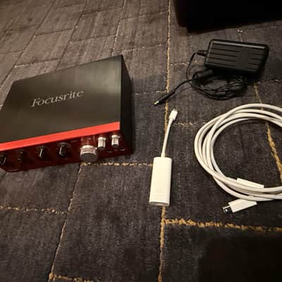 Focusrite Clarett 4Pre Thunderbolt Audio Interface with USB-C Adapter image 2