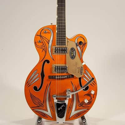 Gretsch G6120 Brian Setzer SSLVO 2010 Limited Edition Hand Painted image 2