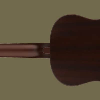 Gretsch Jim Dandy Parlour - Walnut Fingerboard, Black Pickguard, Deep Cherry Burst image 2