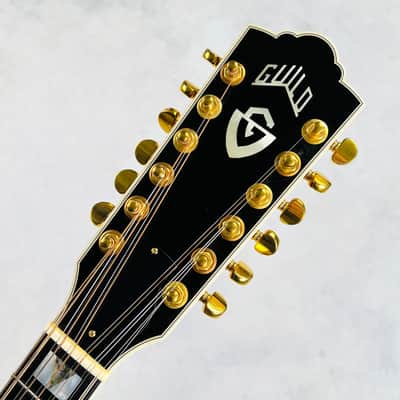 Guild F-412 12-String Jumbo Acoustic Guitar 2005 - Sunburst image 11