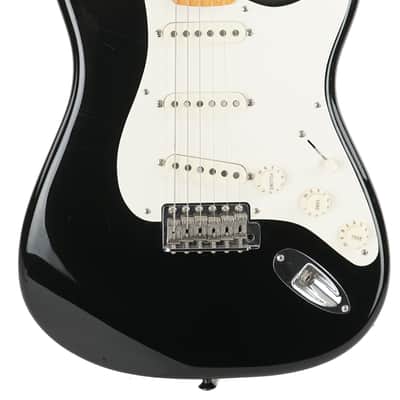 2010 Fender Eric Johnson Stratocaster Black image 2