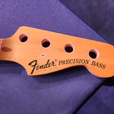 Fender Precision Fretless Maple Bass Neck 1972 - Glossy image 1