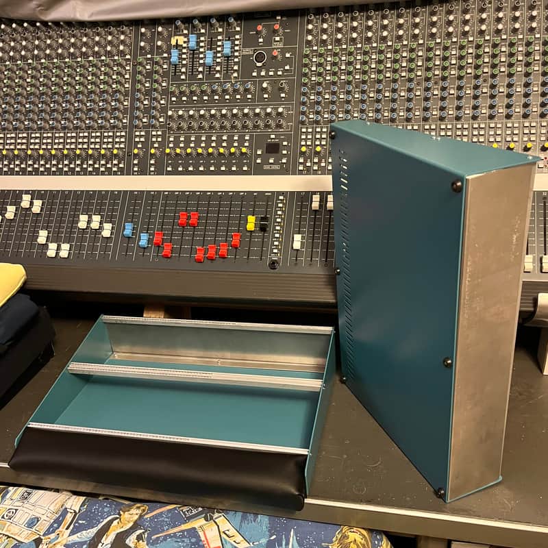 6U 84HP Desktop Eurorack Powered Case - Aluminum w/ padded wrist rest - TR-909 size #101 image 1