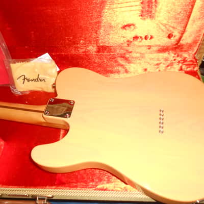 Fender Vintera Nocaster Telecaster 50's Butterscotch with upgrades and G&G tweed case image 11