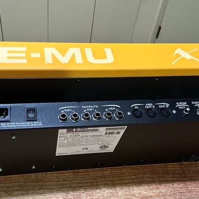 E-MU Systems XL-7 Command Station 128-Voice Synthesizer 2001 - Yellow / Black image 4