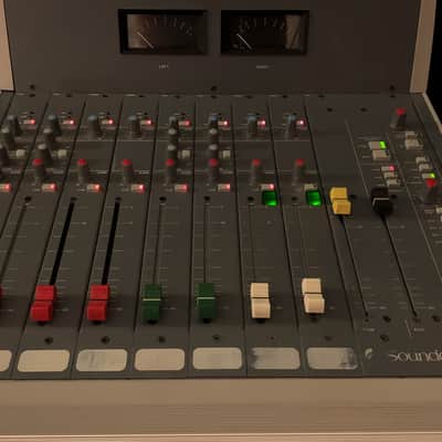 very rare broadcast mixer Soundcraft RM-105 1980s Radio Console Meterbridge image 4