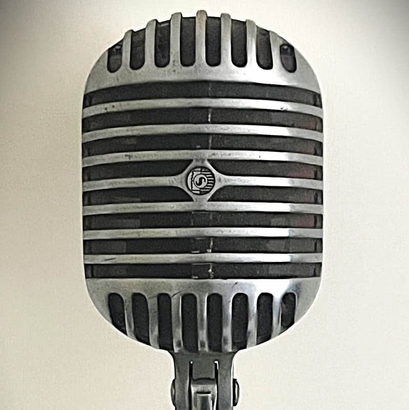 Rare 1940's Bogen "Fatboy" Model U10X Dynamic Microphone, 100% original, working image 1