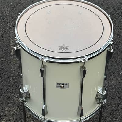 Tama Rockstar DX 16" Floor Tom White MADE IN JAPAN for drum set image 4