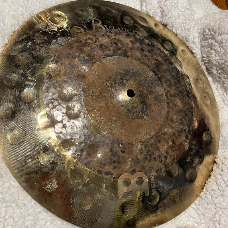 Meinl 15" Byzance Dual Hi-Hat (Pair) 2015 - Present - Unlathed Bow/ Lathed Edge image 1