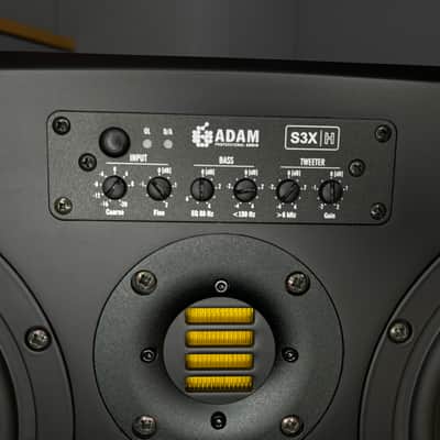 ADAM Audio S3X-H Horizontal Active Nearfield / Midfield Monitors (Pair) 2010s - Black image 2