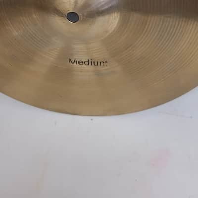 Vintage Pasha 14" Meduim Crash Cymbal 720g Made In Italy image 3