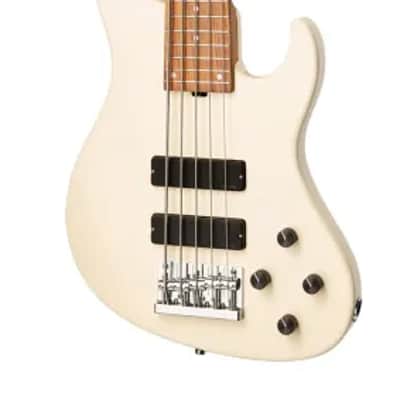 Sadowsky MetroExpress 24-Fret Modern Bass, Morado Fingerboard, 5-String - Solid Olympic White High Polish image 4
