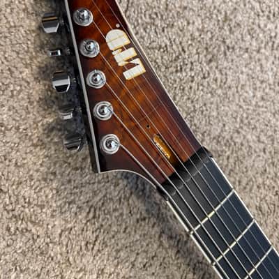 ESP LTD KS-7 Ken Susi Signature Dark Brown Sunburst w/ D Activators image 5