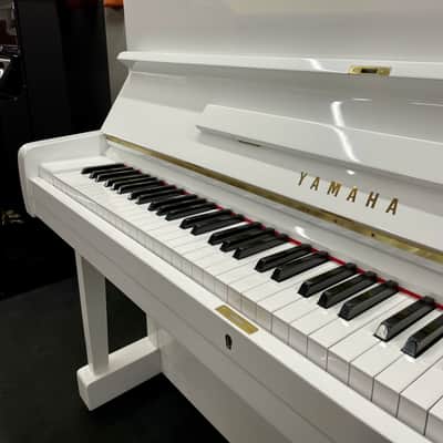 Yamaha PIANOFORTE VERTICALE U1 BIANCO + SILENT image 10