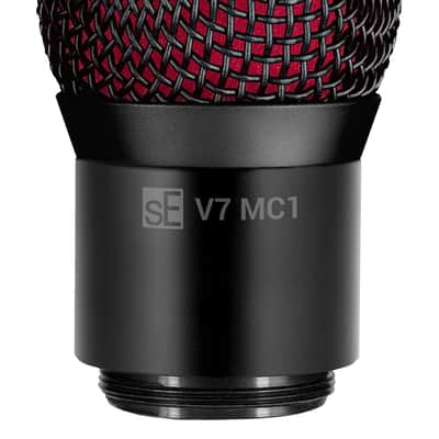 sE Electronics - Black V7 Mic Cap For Shure Wireless Systems! V7-MC1-BLK image 1