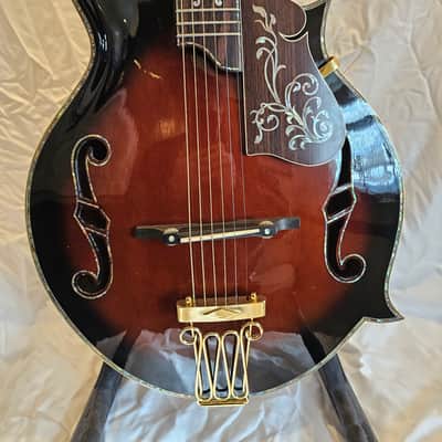 Handmade F hole custom violin model 2004 - Beautiful gloss with massive inlays image 1