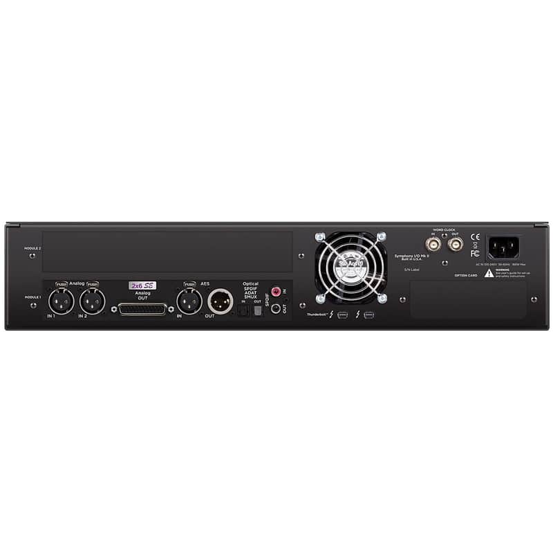 Apogee Symphony I/O MKII 2x6 SE Thunderbolt Audio Interface image 2