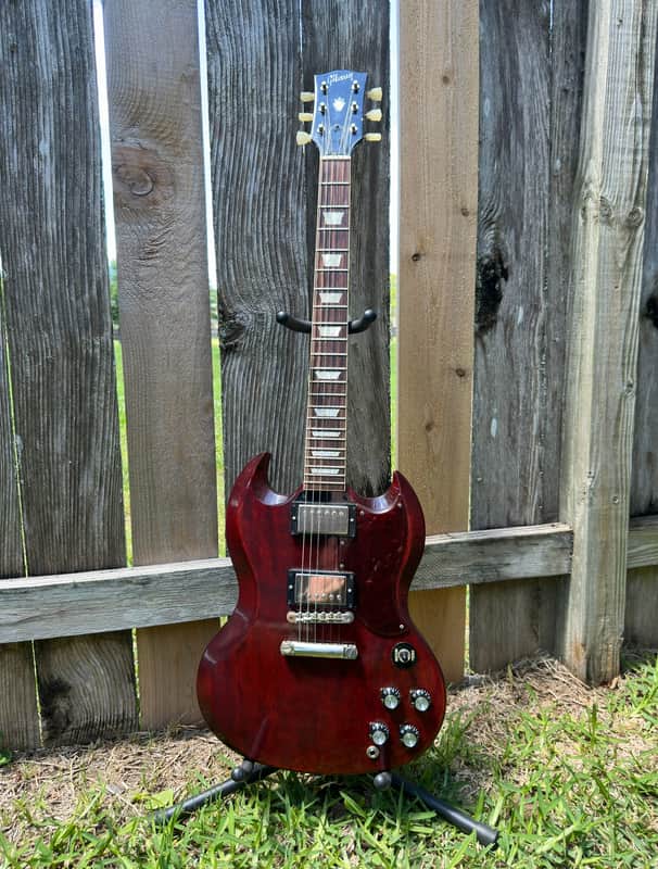 Gibson Custom SG Standard Maple Top - Dark Cherry image 1