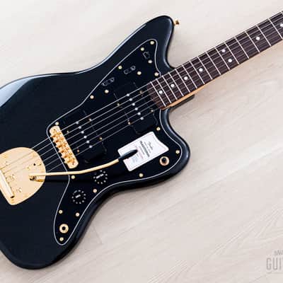 2026 Fender Limted Edition Traditional II 60s Jazzmaster Black Pearl + Headstock w/ Gold Hardware, Japan MIJ image 1