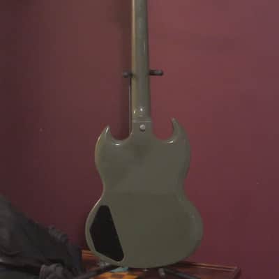 Gibson CME Exclusive SG Standard with T-Type Pickups, Tortoise Pickguard 2018 - Olive Drab image 4