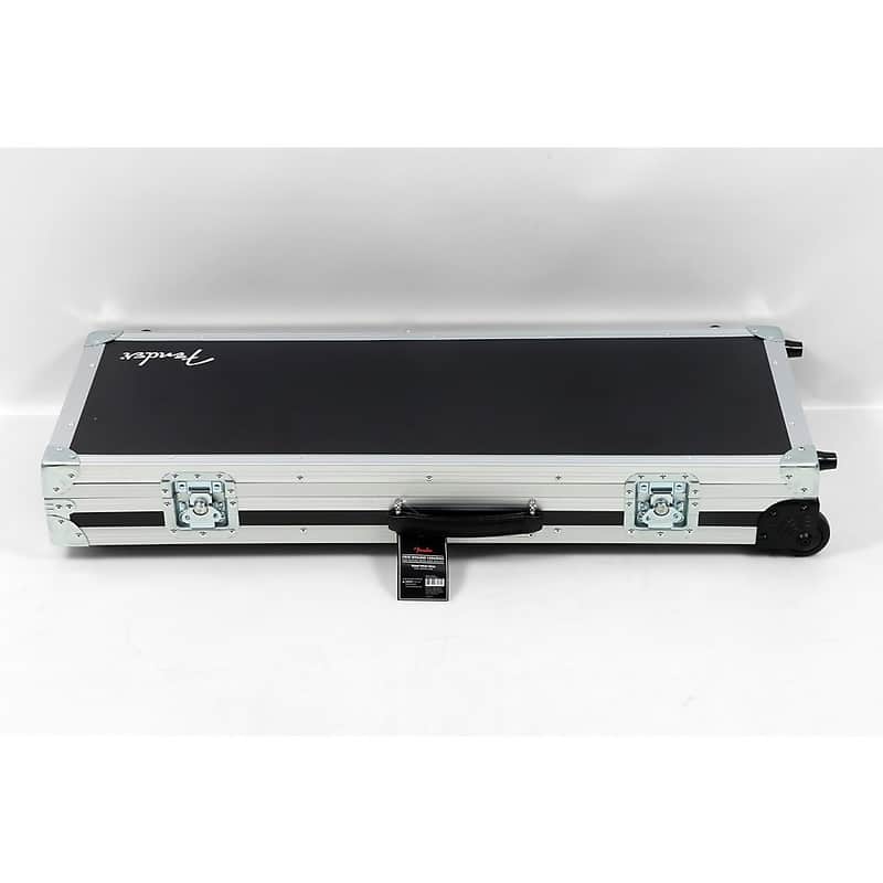 Fender CEO Guitar Flight Case with Wheels Regular Aluminum Gray image 1