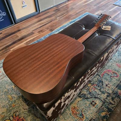 2017 Martin D12X1AE - 12-String Acoustic Electric Dreadnaught - Natural - w/Hardshell Case image 13