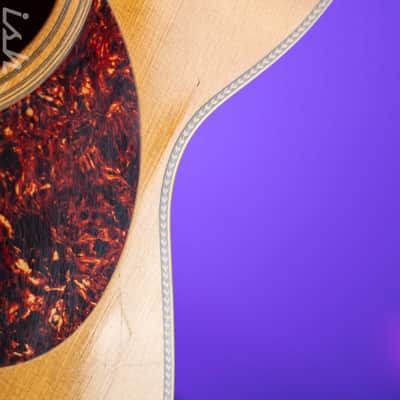 1986 Franklin Guitar Co. OM-28 Acoustic Guitar Natural image 9