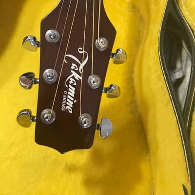 Takamine EG 230 A/E guitar with hardcase Dreadnaught image 6