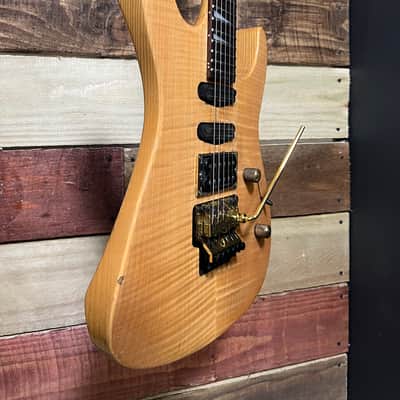 Jackson SL-3 Soloist Thru Neck HSS MIJ Natural Flame image 10