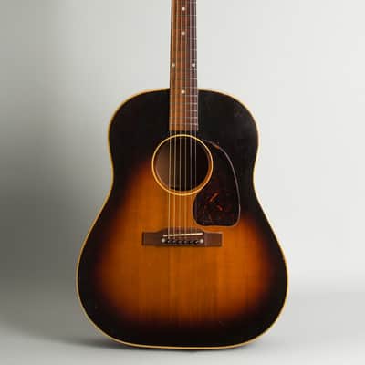 Gibson J-45 Flat Top Acoustic Guitar (1954), ser. #X9045-4, black tolex hard shell case. image 1