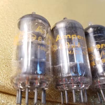 Amperex ONE (1) 6DJ8 tNOS AT1000 TESTED Vacuum Tube Heerlen A-frame Orange Globe T5 ECC88 dual triode 1965-1973 image 8